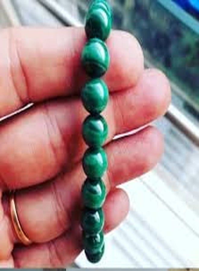 DHYANARSH Original Natural AAA Malachite Bracelet - Genuine Malachite for Spiritual Healing Jewelry - Image 3