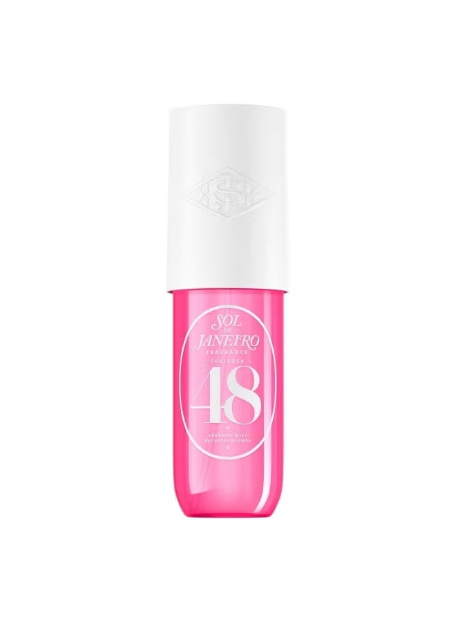 SOL DE JANEIRO Cheirosa 48 Hair & Body Perfume Mist 90ml | Tropical Fruity Floral Fragrance with Guava Nectar, Coconut Water, Orchid, Vanilla & Pink Musk | Long-Lasting Body Spray for Women - Image 1