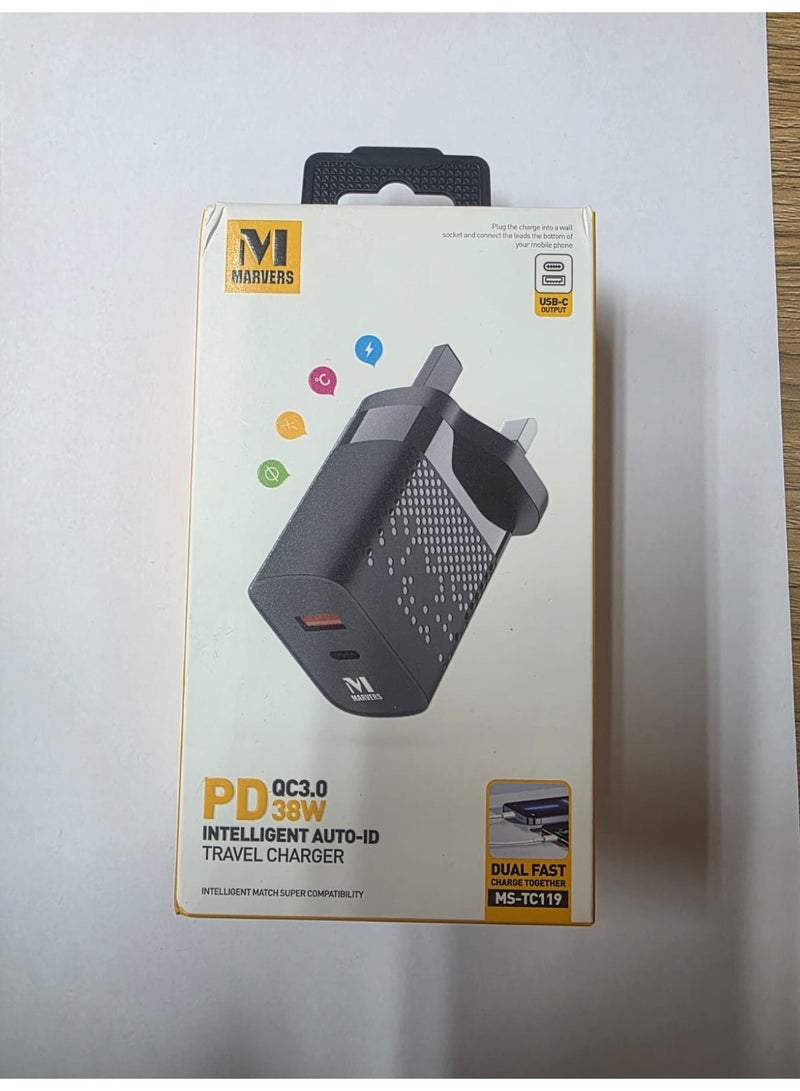 أعجوبة شاحن السفر  MS-TC119 من Marvers - Image 1