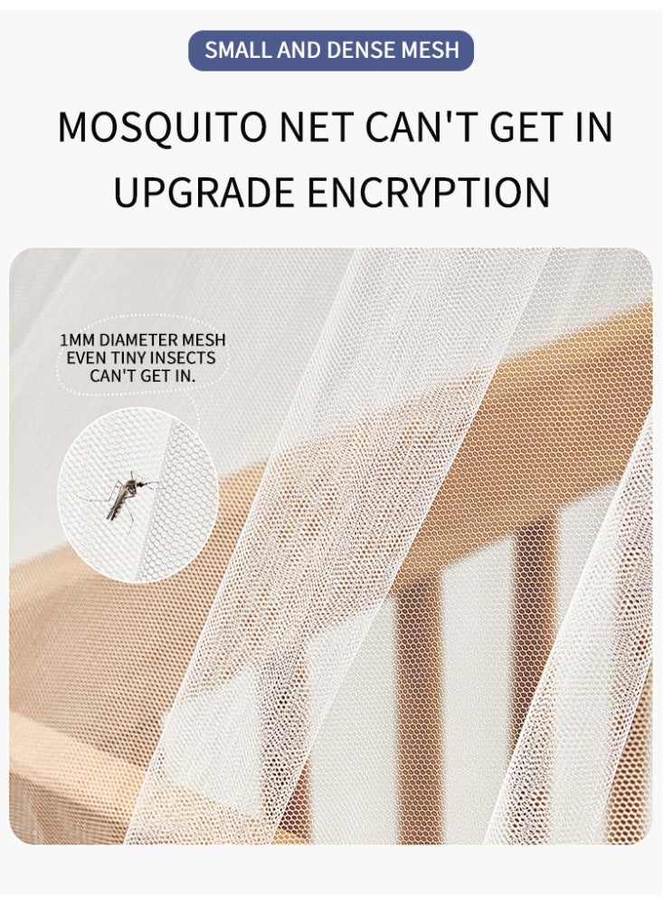 OHTEX HOME مظلة للسرير، خيام، ستارة تعتيم، سرير مفرد، خيمة، ستارة قماش تظليل الطالب، مظلة سرير، شبكة ناموسية، نوم الطالب، حماية الخصوصية - Image 2