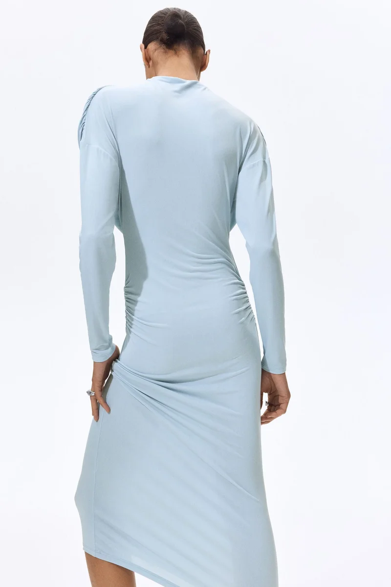 H&M  Draped jersey dress for Women | Best Price UAE