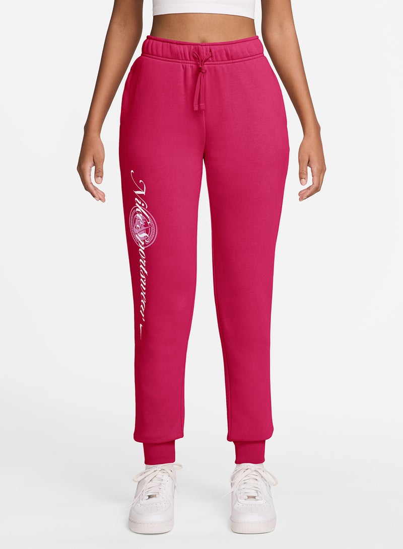 نايكي بنطلون رياضي برسومات من صوف إن إس دبليو كلوب - Image 1