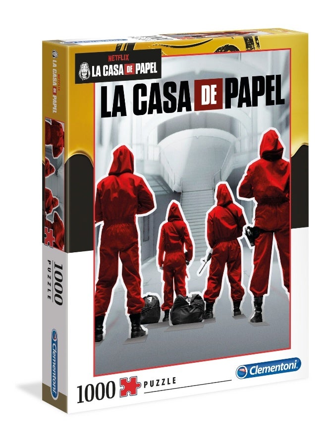 Clementoni AP Netflix La Casa De Papel Puzzle 1000Pcs - Image 1