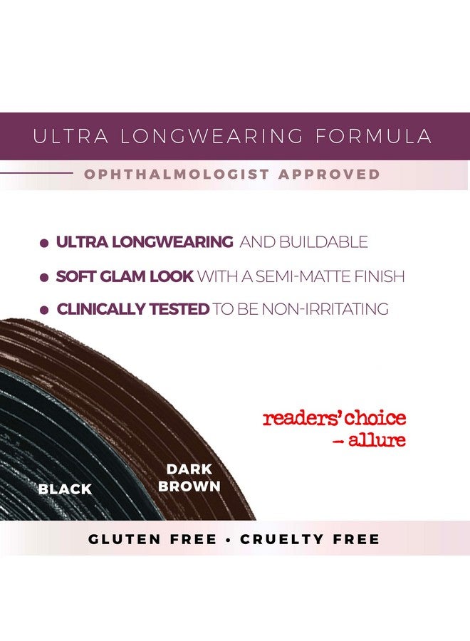 Blinc Amplified Tubing Mascara, Ultra-Longwearing Washable, Soft-Glam Volumizing, Lengthening and Defining, Gluten & Cruelty Free, Black, 9mL / 0.30 Fl. OZ - Image 4