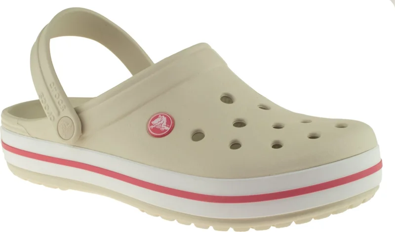 كروكس Crocband Beige Women's Slippers 11016-1AS