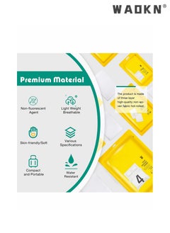 WAOKN 4 Piece Travel Disposable Bedding Set,SMS Material Double People Disposable Bedding Sheets, Sheet for Business Travel Hotel Trip Outdoor Camping, 1 Quilt Covers, 1 Bed Sheet and 2 Pillow Cases  - Image 4