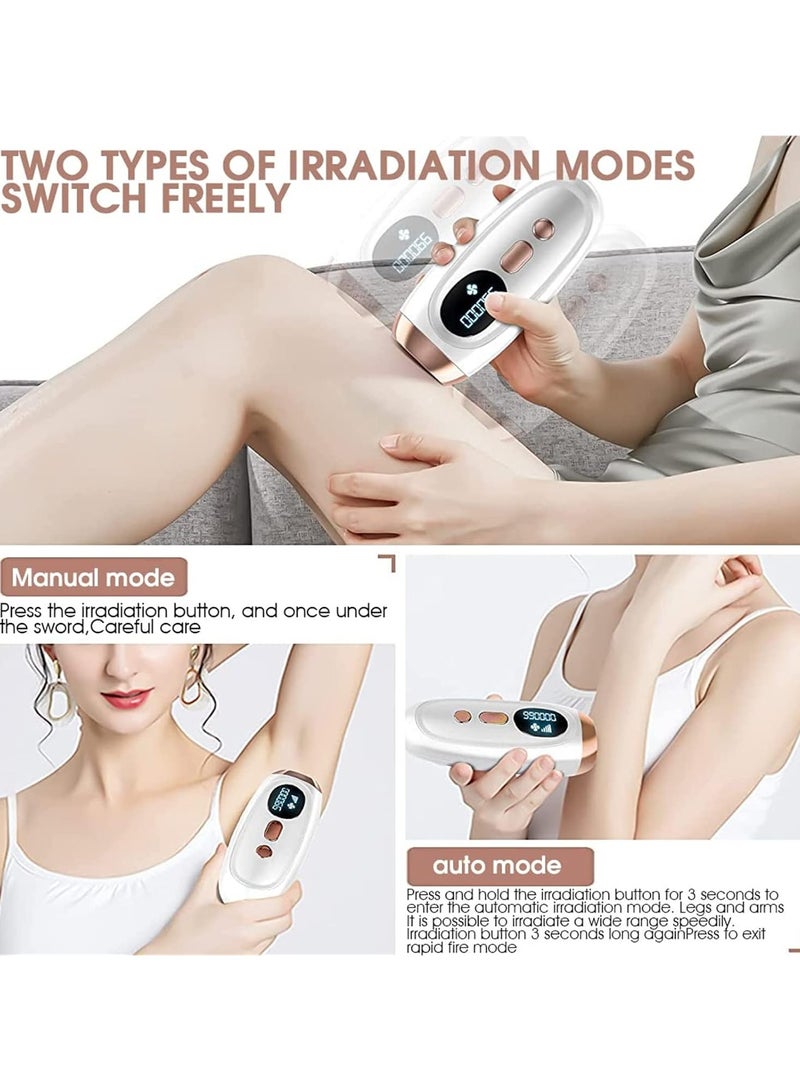 general Laser Hair Removal, Permanent Painless Hair Removal Device, 1,000,000 Flashes, IPL Hair Removal Device, Men's  Women's Face Legs Bikini Full Body Epilator - Image 5