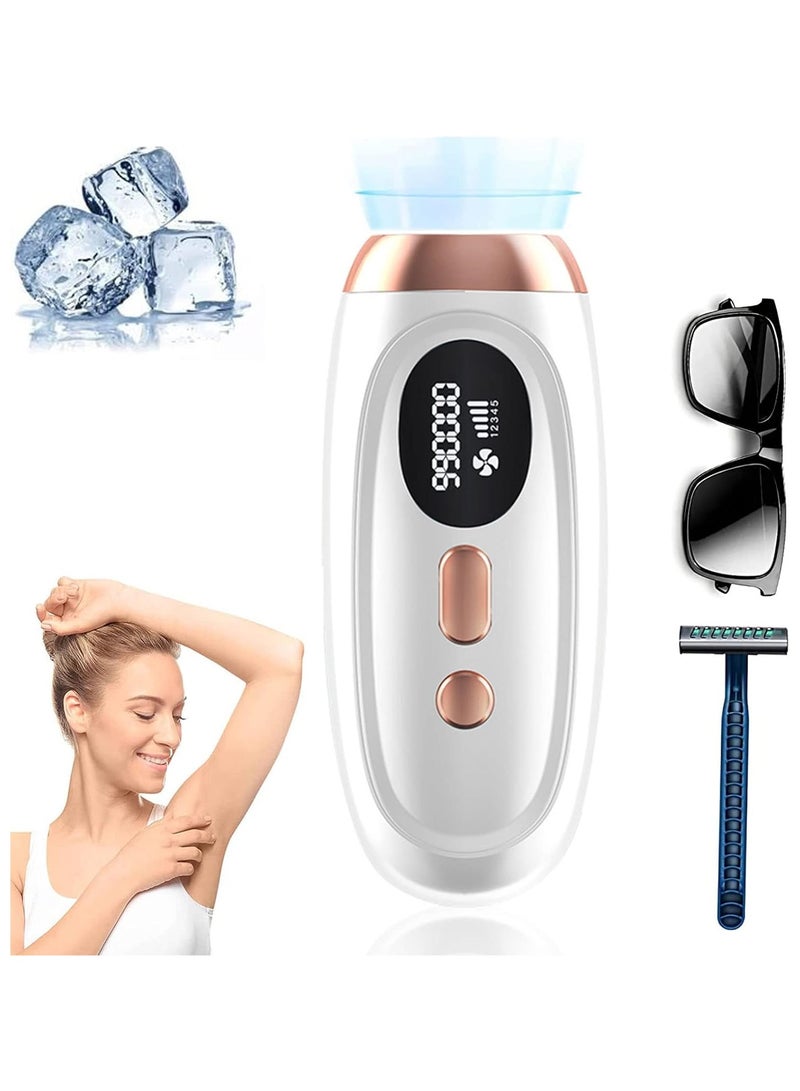 general Laser Hair Removal, Permanent Painless Hair Removal Device, 1,000,000 Flashes, IPL Hair Removal Device, Men's  Women's Face Legs Bikini Full Body Epilator - Image 1