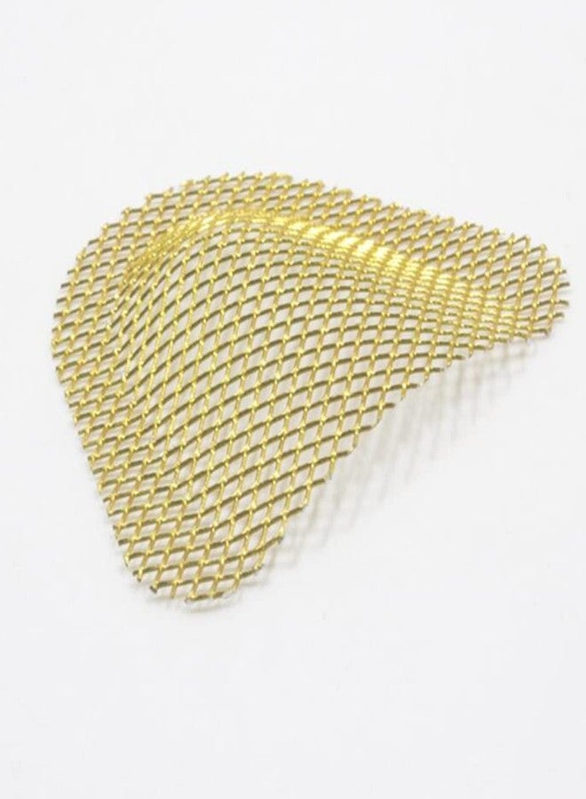 SeeFDENT 20 pcs Golden Metal Palatal Reinforcement Mesh For Acrylic Partial Denture Upper Teeth - Image 3
