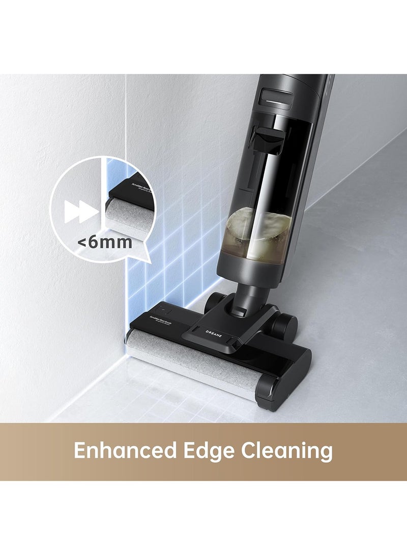 دريم مكنسة كهربائية لاسلكية H12S AE للسوائل والجاف، غسالة أرضيات متعددة الاستخدامات مع تنظيف ذاتي، تنظيف حواف محسّن، كشف ذكي للأوساخ، شاشة عرض LED، مثالية للفوضى اللزجة وشعر الحيوانات الأليفة - Image 4