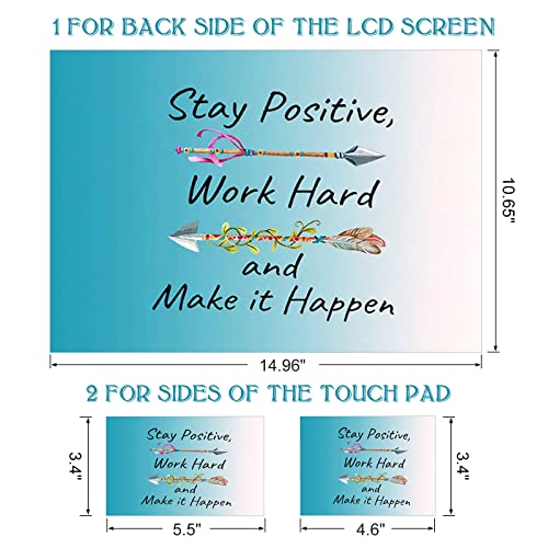 DINKY Laptop Skin Sticker Decal, 12" 13" 13.3" 14" 15" 15.4" 15.6 inch Laptop Universal Reusable Vinyl Skin Stickers Cover Art Decal Notebook PC Personalized Protector-Inspirational Quote - Image 2