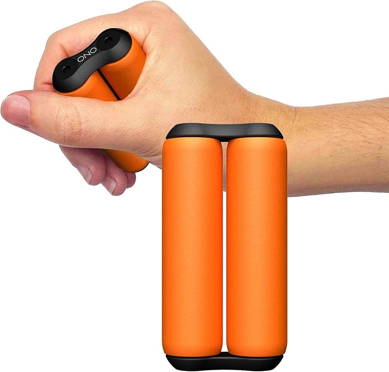 ONO Roller Jr Orange - Silent Fidget Toys for Promoting Focus & Stress Relief - Helps Develop Fine Motor Skills & Ease Skin & Nail Picking - Sized for Small Hands, Quiet Sensory Toy - Image 1