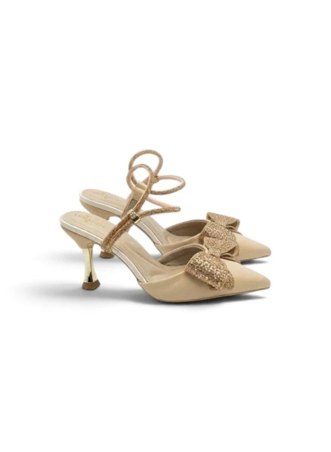 Vbranda Sandal with Sparkling Bow C-90 - Image 2