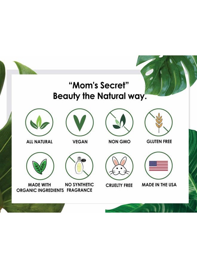 Mom's Secret Natural Lipstick, Organic, Vegan, Gluten Free, Cruelty Free, Slim Package, Made in the USA, 0.07 oz. (Blushing Bride Matte) - Image 5