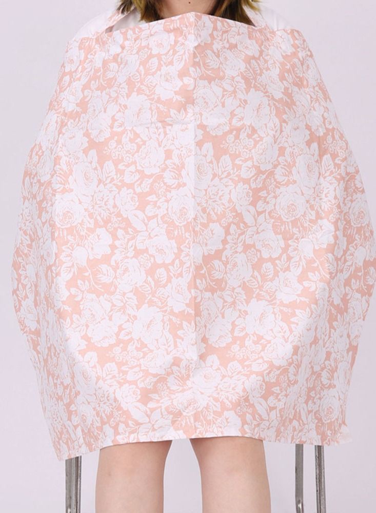 MARGOUN Nursing Cover Breastfeeding Privacy Feeding Cover Maternity Floral Cotton Apron Adjustable Full Coverage Shawl Cloth - Image 1