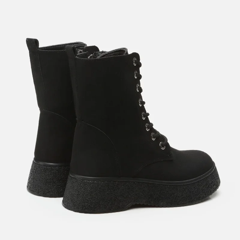 Hotiç 01BOH295310A100 BLACK Women's Flat Boots