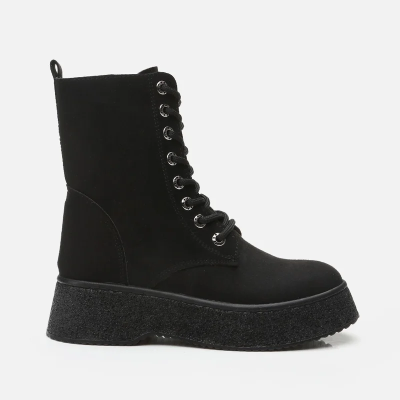 Hotiç 01BOH295310A100 BLACK Women's Flat Boots