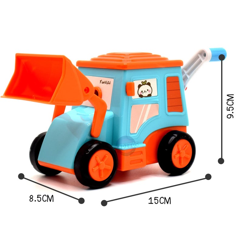 Kiditos Sharpener for Pencil with Removable Tray Hardiness Steel Cutter, Kids JCB Machine Shaped Pencil Sharpener Machine, Birthday Return Gift Stationary Gifts for Kids (Red), 1 Unit - Image 4