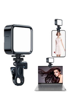 Generic 62LEDS Rechargeable Selfie Light, 7 Brightness Levels Phone Ring Light Mini Portable Clip on Fill Lights for iPhone, Cell Phone, Laptop, TikTok, Selfie, Video Conference, Camera.  - Image 1