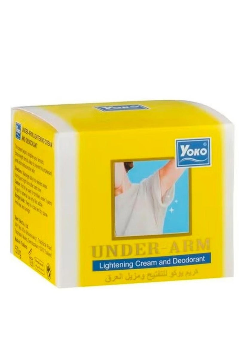 YOKO Under Arm Whitening Cream And Deodorant 50grams
