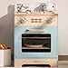 ROBUD Wooden Kids Oven Realistic Wooden Play Kitchen Set Pretend Play Kitchen Accessories Toy Kitchen Set for Kids with Cupcakes Pizza Tray Best Gift for Boys Girls - Image 3