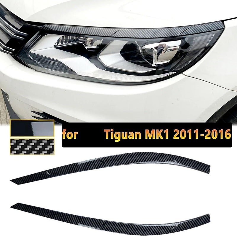 DEMULAX Front Headlight Eyelid Cover for Tiguan MK1 - Image 3