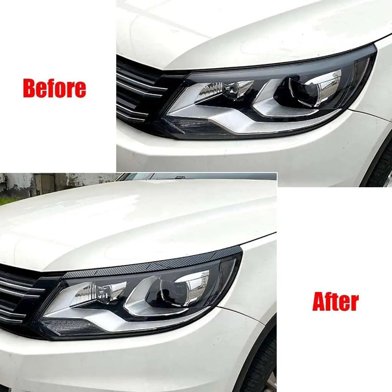 DEMULAX Front Headlight Eyelid Cover for Tiguan MK1 - Image 4