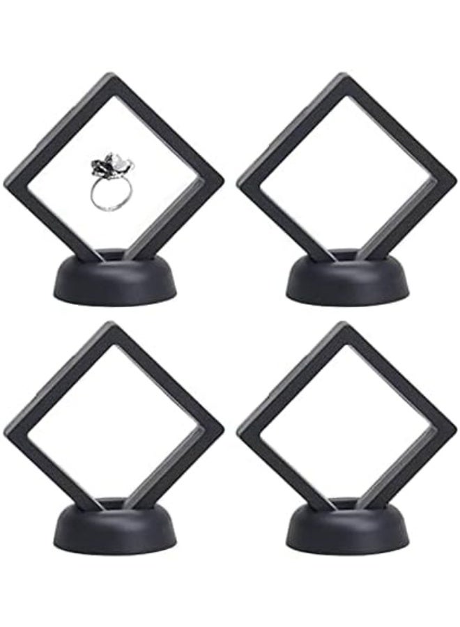 3D Floating Display Frame for Jewelry, Coins, Rings and Collectibles, Magic Suspended Showcase Case, 9x9 cm, 1 Piece - Image 3