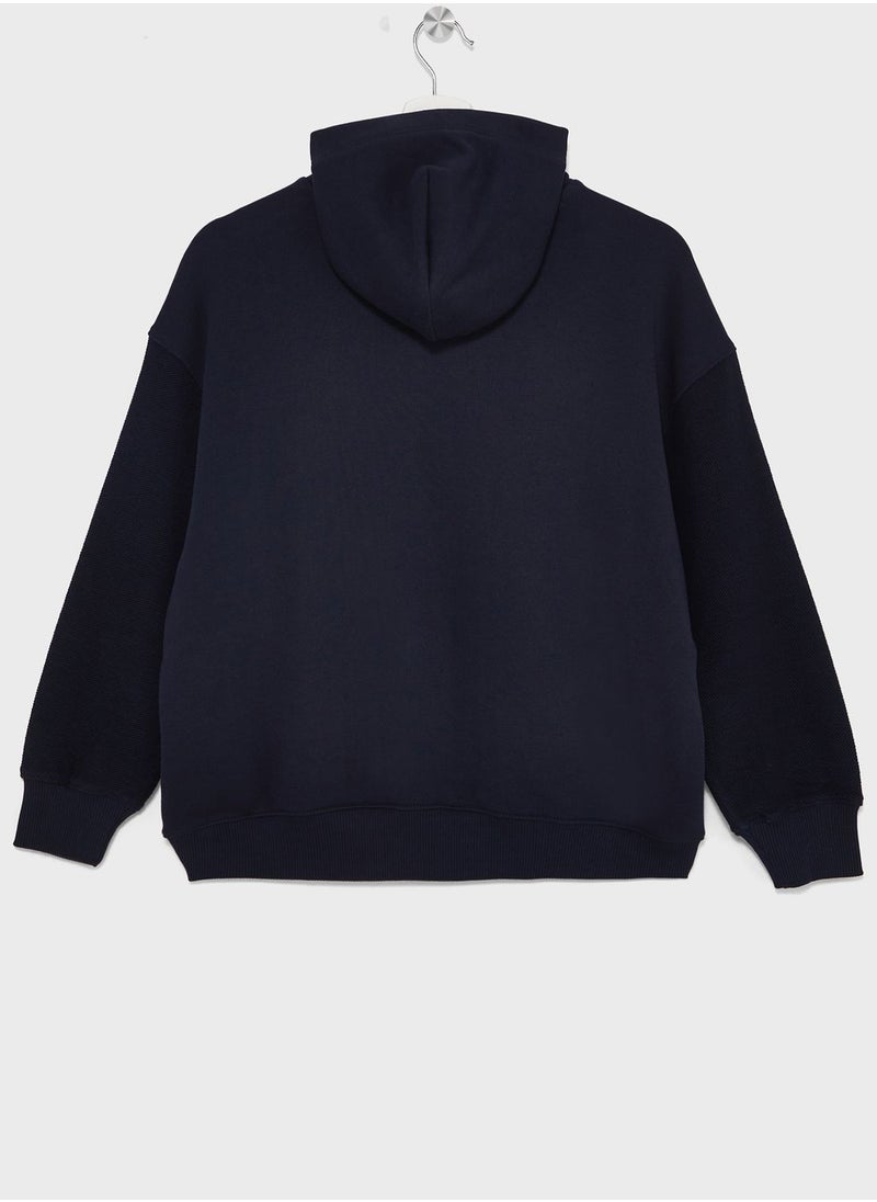 TOMMY HILFIGER - Kids Logo Hoodie - Image 1