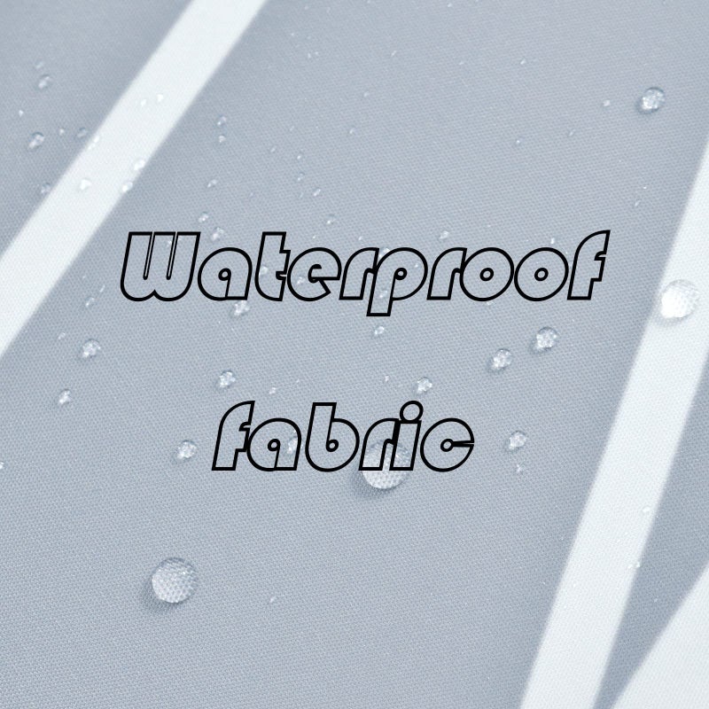 Punkray Light Blue Shower Curtain for Bathroom with Hooks Shower Curtain Set White Stripe Bath Curtains Decorative Shower Curtains Water Repellent Washable  72x72 - Image 4