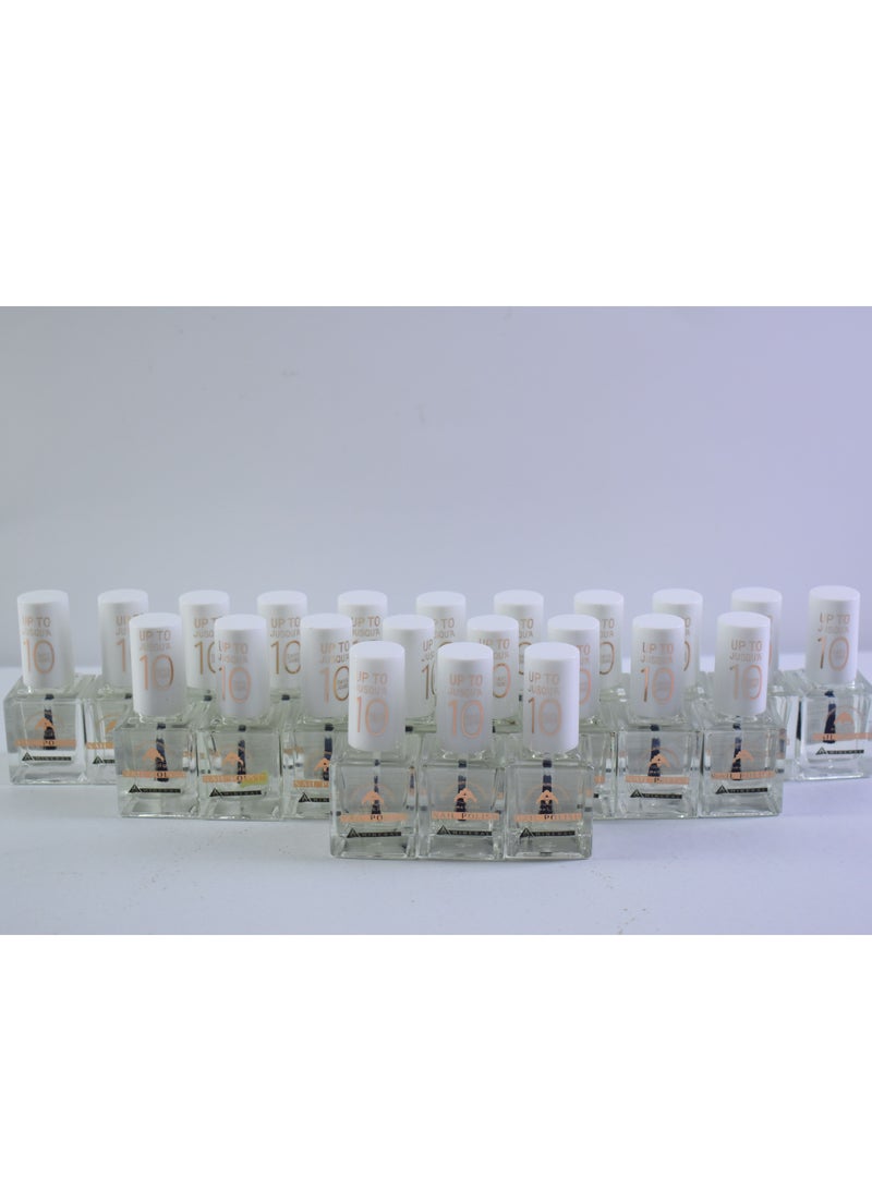 Generic 22 Pieces Transparent Nail Polish  - Image 1