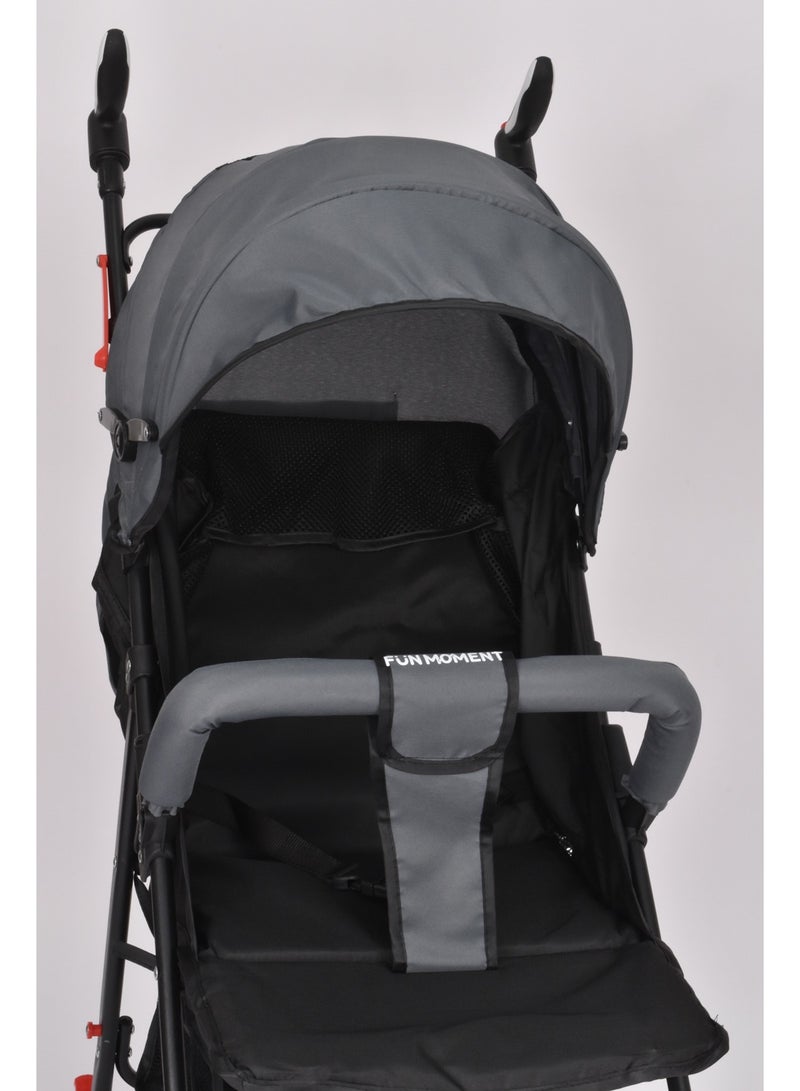 Lightweight Travel Stroller with Foldable Umbrella - Image 2
