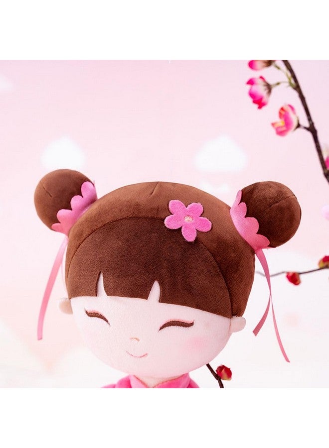 Gloveleya Baby Doll Kids Soft Doll for Kids Plush Toys Chinese Fairy Tale Dolls Toys for Ages 2-4 Peach Fairy 16" with Gift Box - Image 3