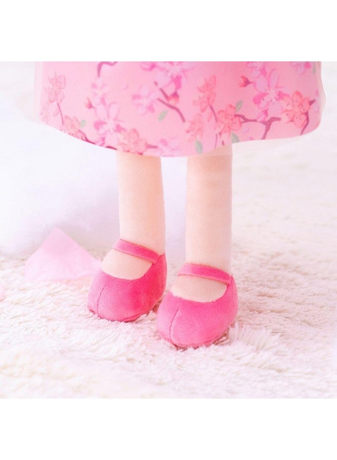 Gloveleya Baby Doll Kids Soft Doll for Kids Plush Toys Chinese Fairy Tale Dolls Toys for Ages 2-4 Peach Fairy 16" with Gift Box - Image 5