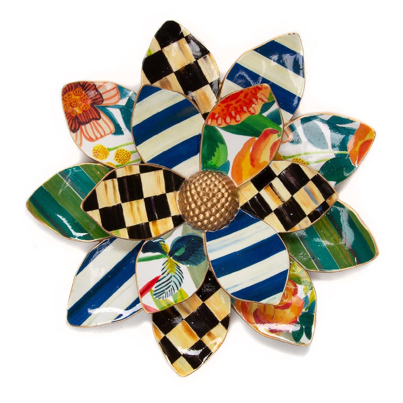 mackenzie childs ديكور حائط زهور مكنزي تشايلدز معلق صغير