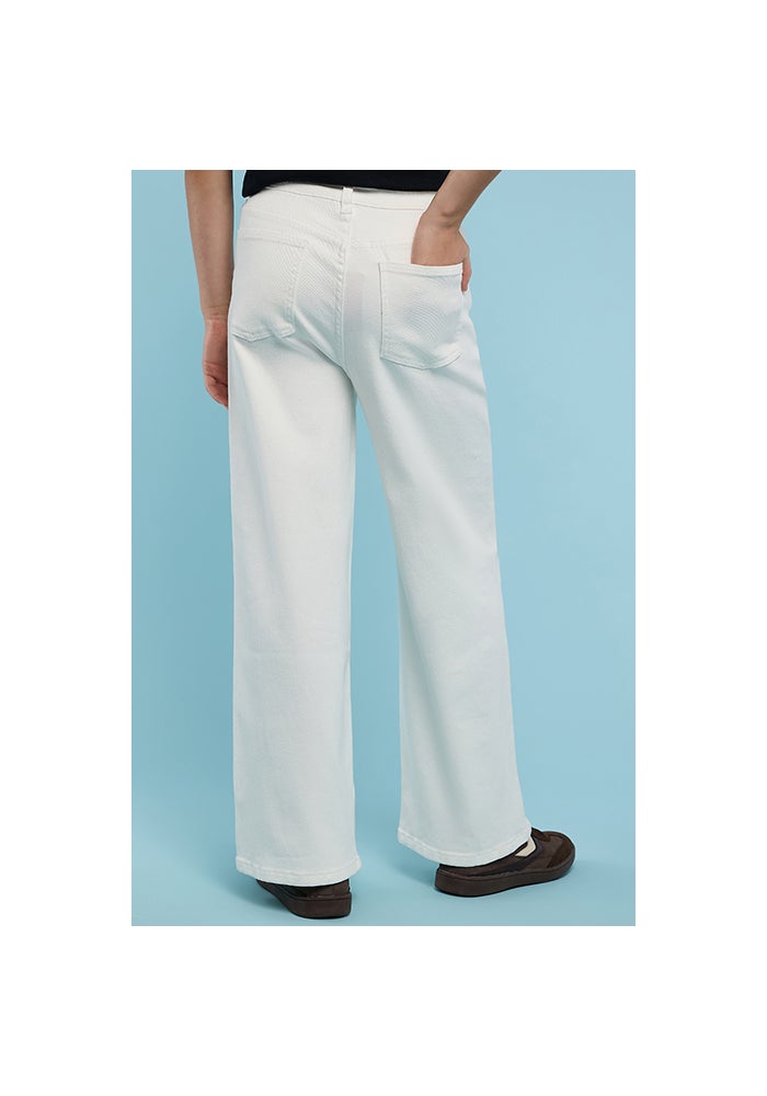R&B Studded Straight Fit Jeans with Button Closure - Image 5