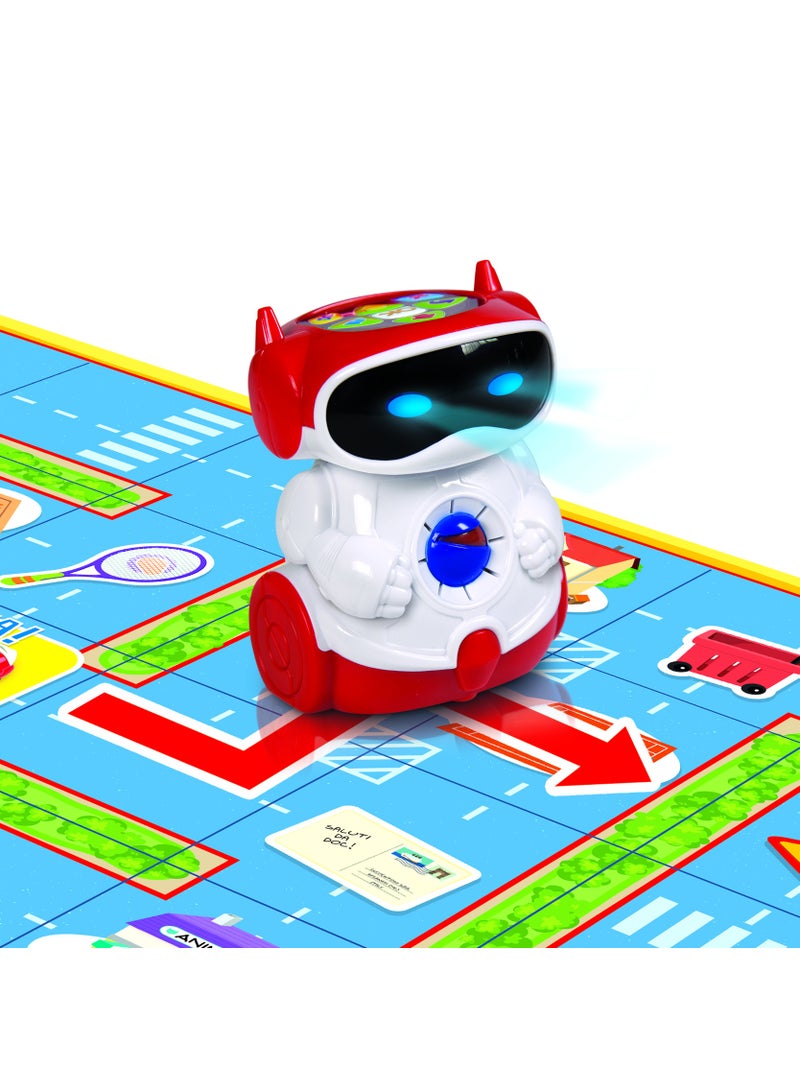 Clementoni DOC Educational Talking Robot, Battery Operated | 3 Game Modes | Coding Lab | STEM Toys | Science Toys | Educational & Learning Toy | Gift for Kids and Science Lover - Image 2