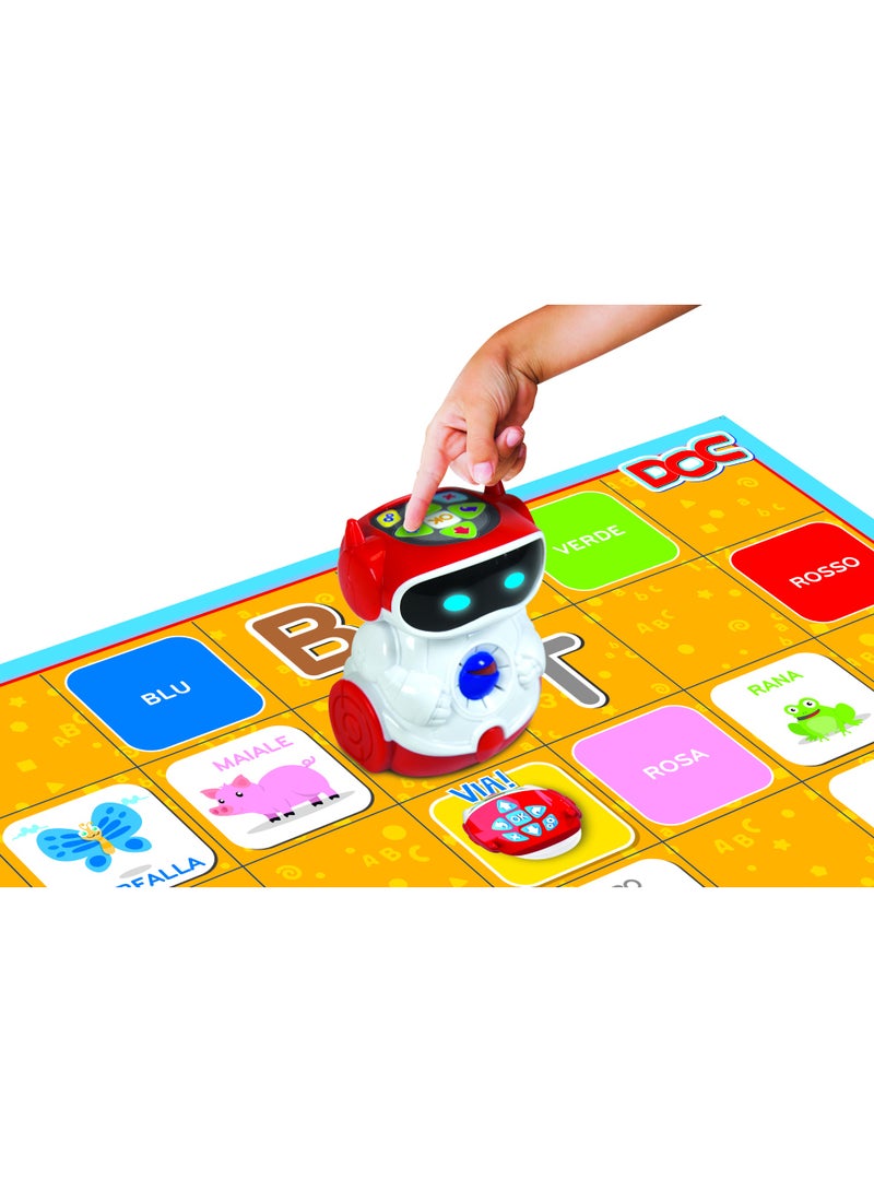 Clementoni DOC Educational Talking Robot, Battery Operated | 3 Game Modes | Coding Lab | STEM Toys | Science Toys | Educational & Learning Toy | Gift for Kids and Science Lover - Image 5
