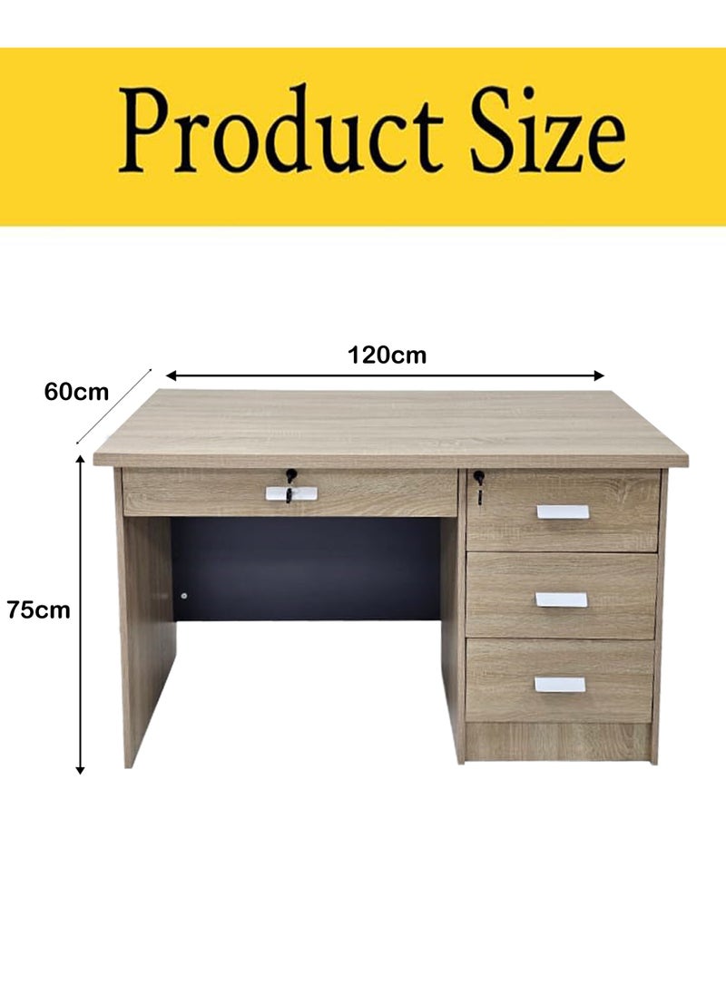 Wooden Computer Desk Or Study Table 120*60*75cm.