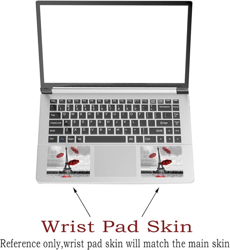 ARS Laptop Skin Sticker Decal for 12"–15.6" Laptops | Universal Vinyl Cover for 12, 13, 13.3, 14, 15, 15.4, 15.6 Inch Notebook PC | Waterproof, Removable Protective Skin + 2 Free Wrist Pads - Image 4