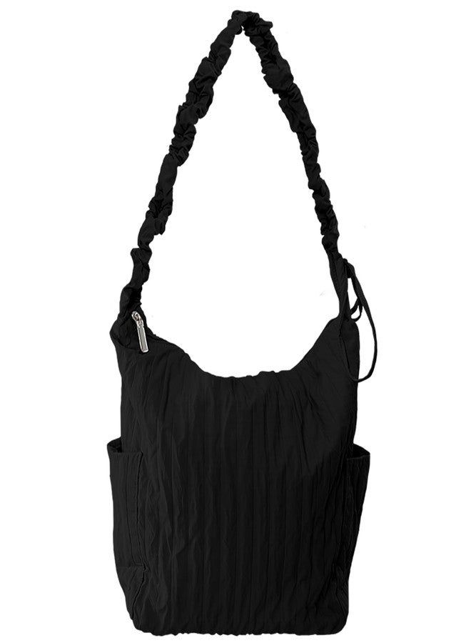 U+U Women's Large Lightweight Tote Bag with Adjustable Shoulder Strap, Multiple Compartments Crossbody Shoulder Bag for Travel, Work, Gym - Image 1