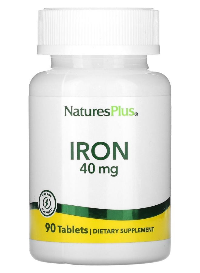 Iron 40 mg 90 Tablets