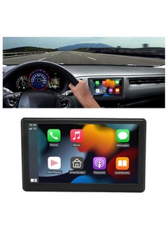 7-Inch IPS Portable Car Stereo for Android Auto – Dash-Mounted Touchscreen Multimedia Player, Voice Control, Bluetooth, and GPS Navigation