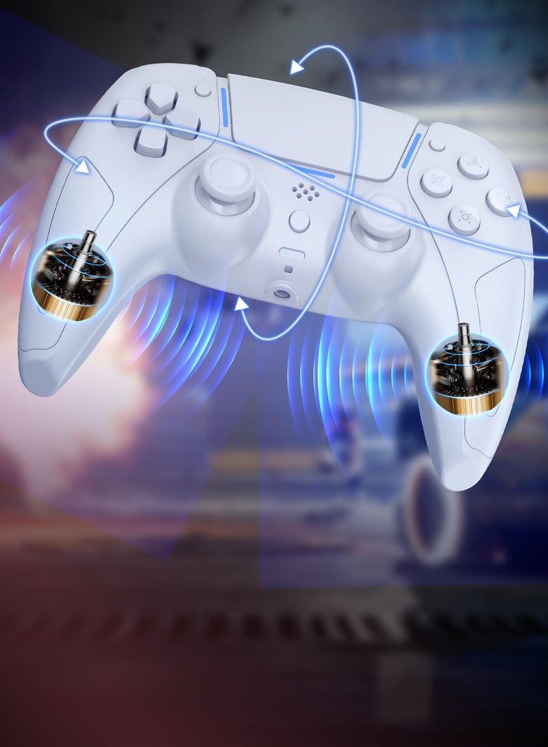 GREEN LION Wireless Gaming Controller with Hall Effect Joysticks, 6-Axis Motion Sensor, Bluetooth 5.3 and USB-C Wired Play, Compatible with PS5, PC, Mac, Android, iOS, Steam Deck - Image 5
