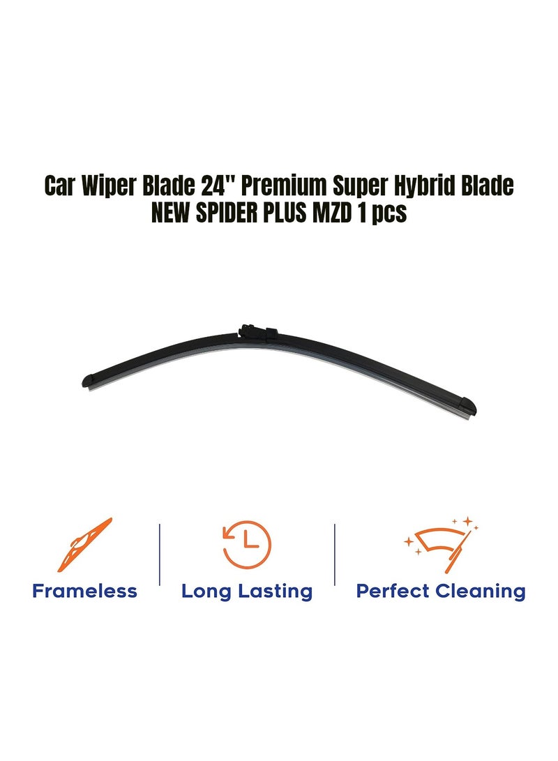 SPIDER Car Wiper Blade 24" Premium Super Hybrid Blade New Spider Plus 1 Pieces  - Image 5