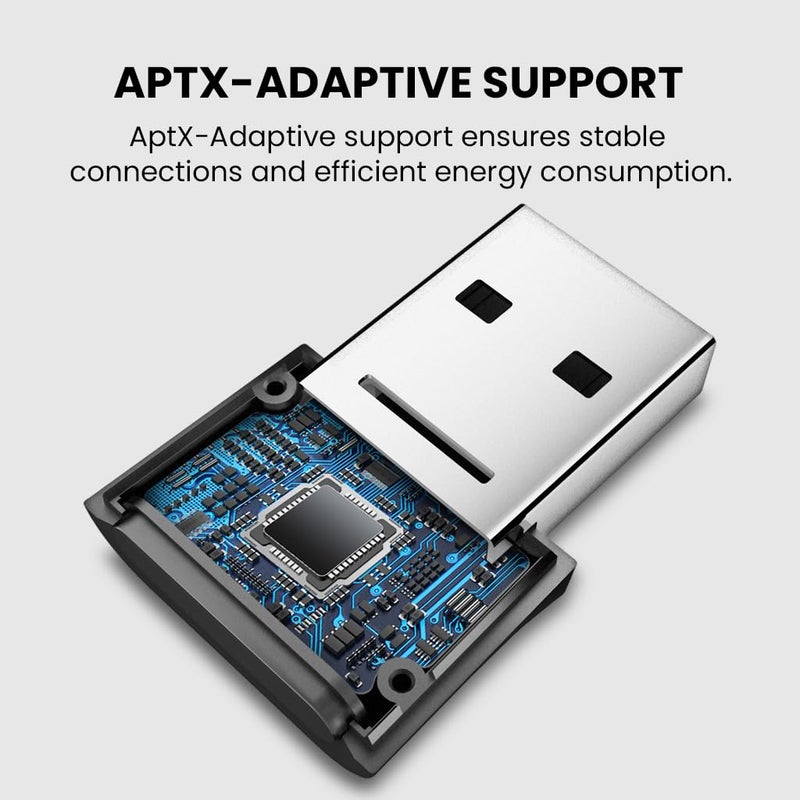 Avantree DG80 - USB Bluetooth 5.3 Adapter for PS5 & Gaming Consoles, Wireless Audio Transmitter Dongle, Compatible with Bluetooth Headphones or Earbuds with aptX-Adaptive or aptX Low Latency - Image 4