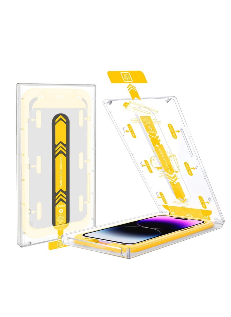Hammer - Hammer protection from tempered glass, easy to install, self-installing, iPhone 14 regular / 13 Pro / 13 regular, for the cover - Image 1