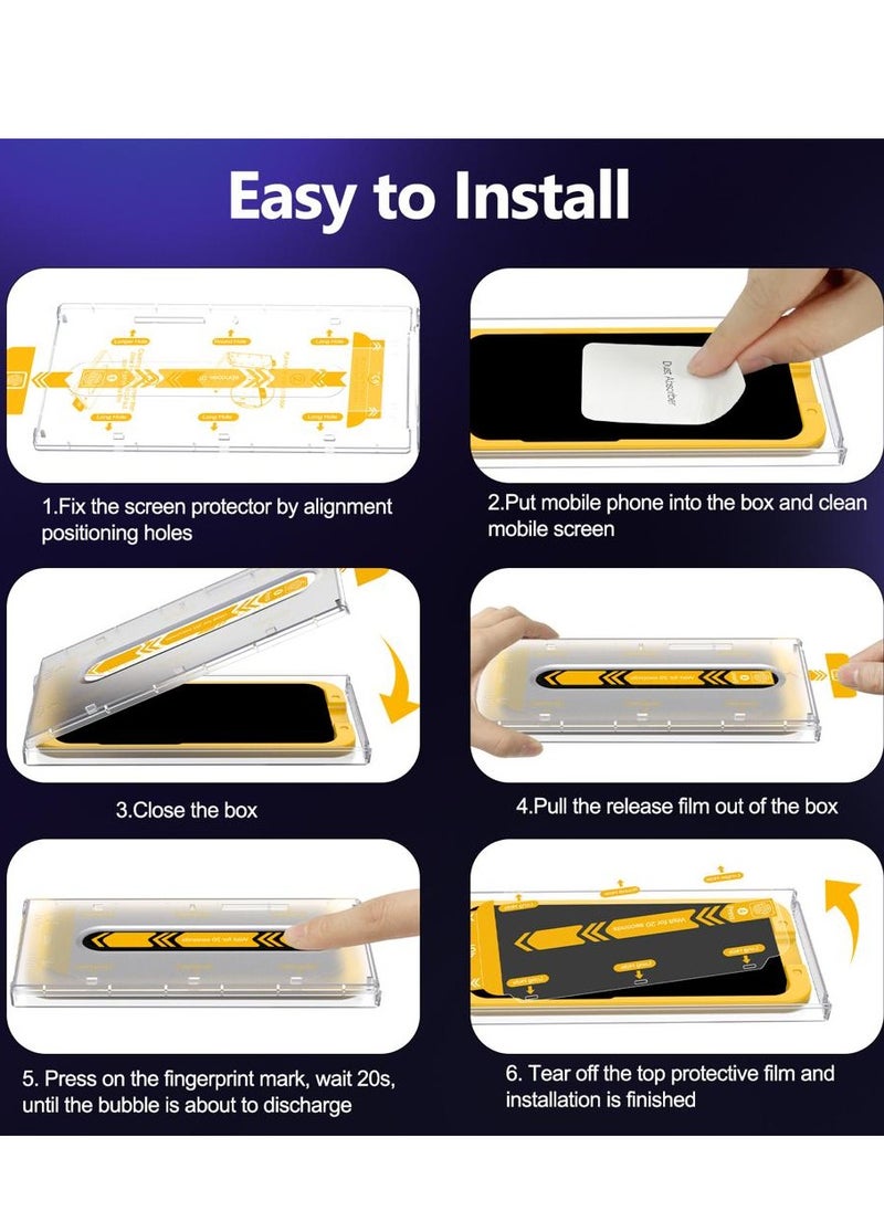 Hammer - Hammer protection from tempered glass, easy to install, self-installing, iPhone 14 regular / 13 Pro / 13 regular, for the cover - Image 1