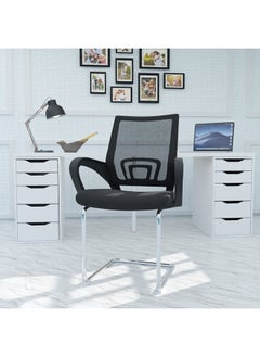 Mahmayi Mahmayi Sleekline 69001C Visitors Chair Black Mesh  - Image 2
