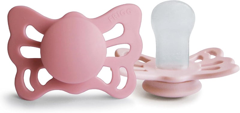 FRIGG Butterfly Anatomical Silicone Baby Pacifier - Image 1